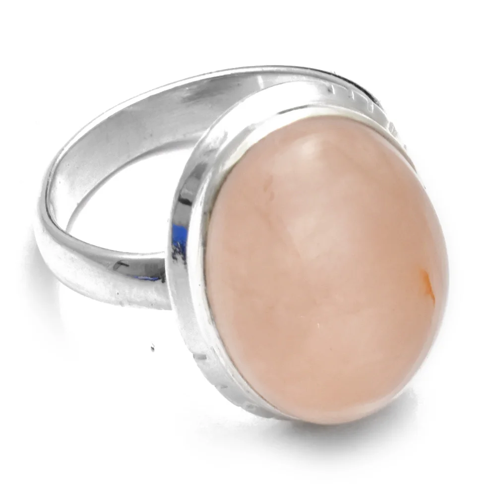 

Оригинальное кольцо из розового кварца 925 пробы Silver, размер: 7,75, AR5532