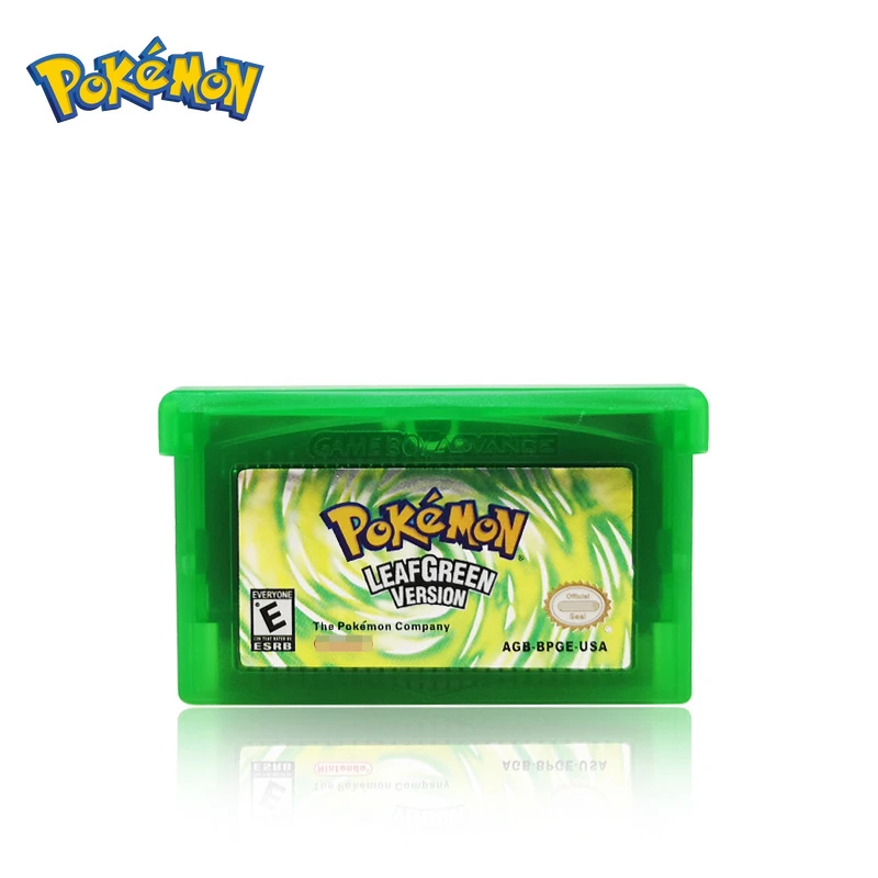 Игровая картридж для видеоигр серии Pokemon GBA консоли английская Коллекция