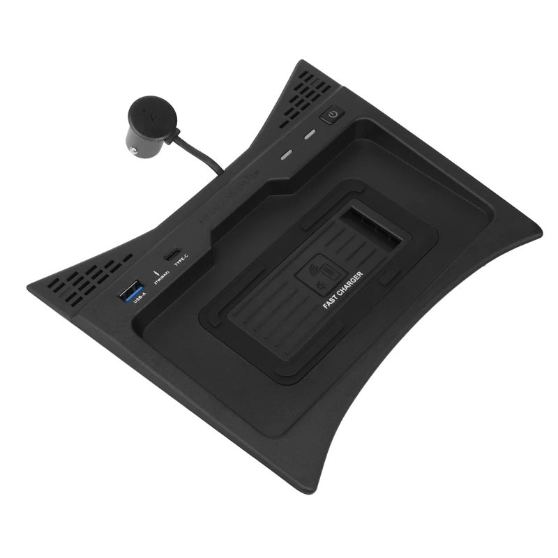 15 Вт Автомобильная Беспроводная зарядка QI зарядное устройство для телефона