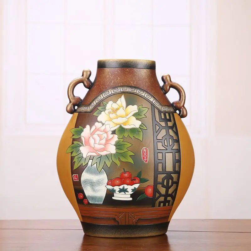 Современные украшения в китайском стиле креативный винный шкаф антикварная