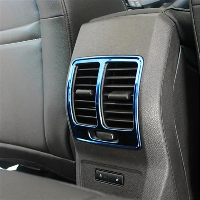 

Car Styling Rear Air Vent Condition Decoration Outlet Cover Trim Case for Ford Kuga Escape 2013-2019 Car Accessories