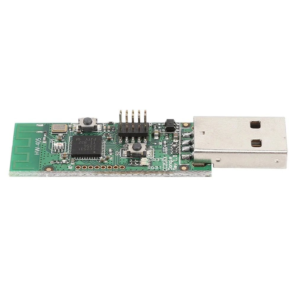 Фото Простой в установке USB-интерфейс CC2531: USB-донгл, анализатор протоколов, модуль для разработки и отладки №1