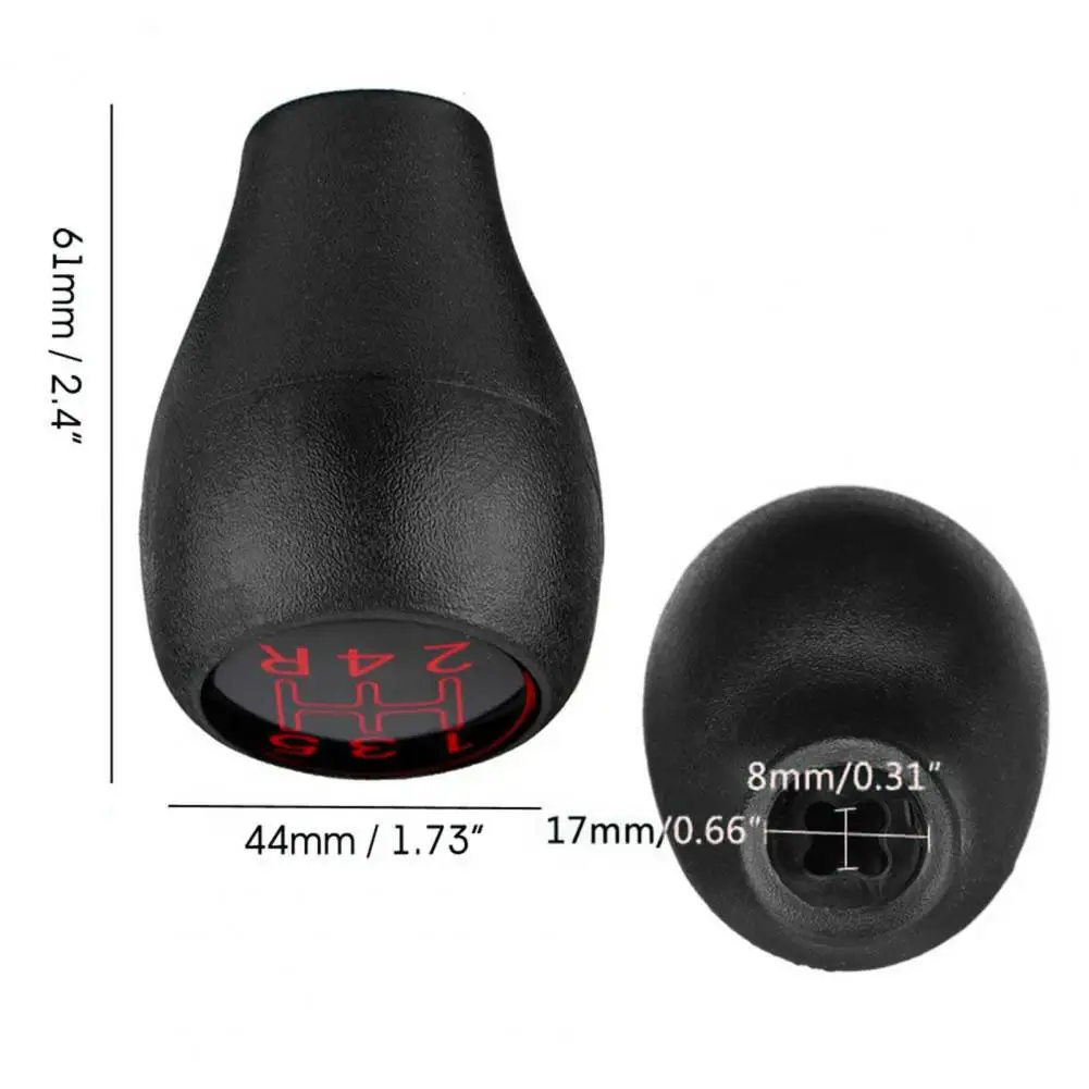 

Stylish Shift Knob Fine Workmanship Gear Stick Sturdy Manual Gear Shift Knob Easy to Install