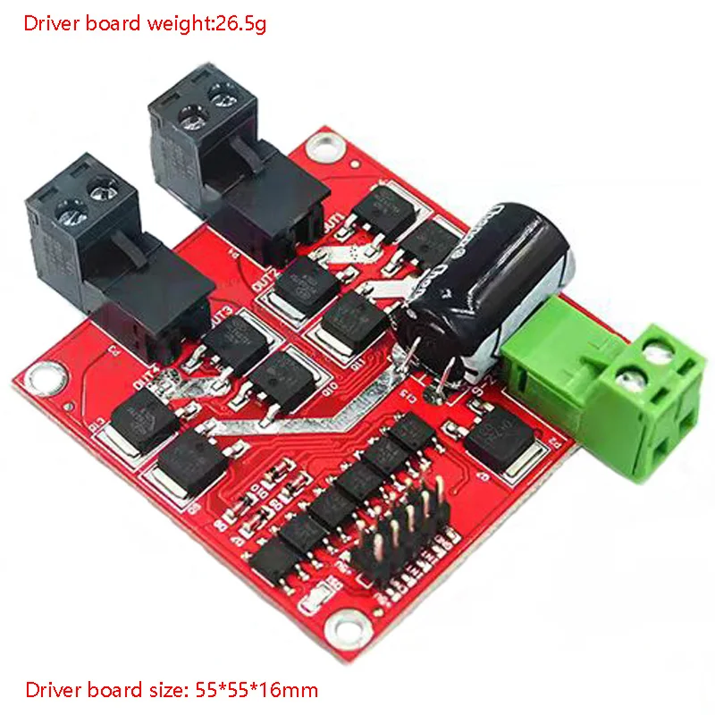 Модуль платы драйвера двигателя L298N модуль шагового постоянного тока аксессуары