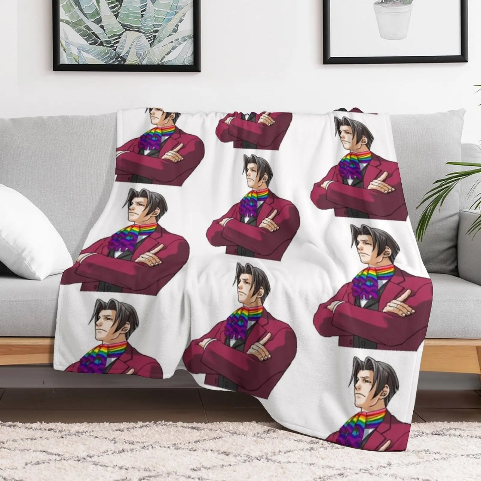 Одеяло Miles Edgeworth Pride декоративные плюшевые пляжные одеяла