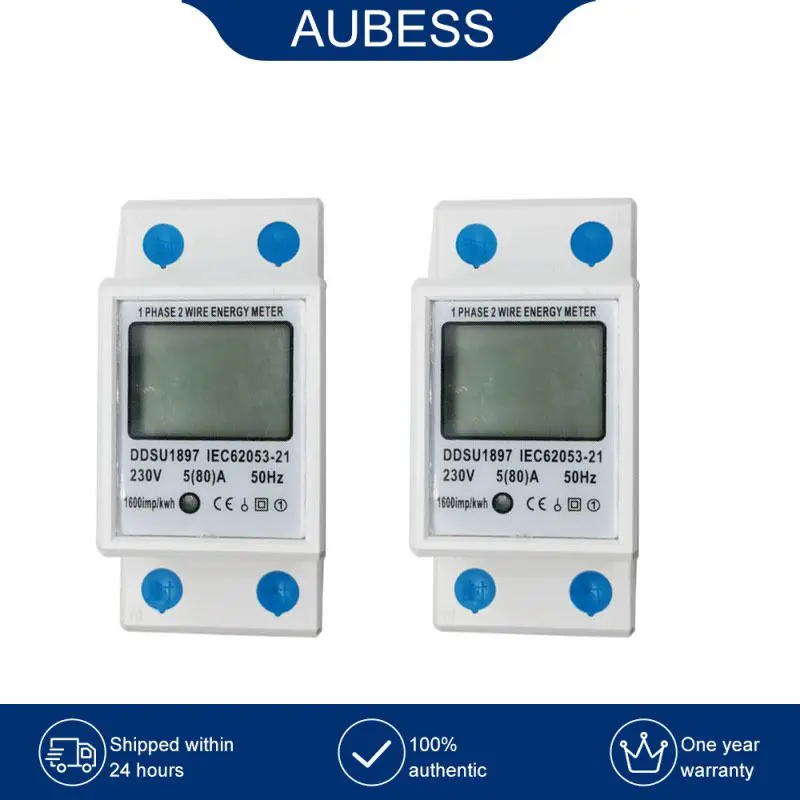 

Two Wire Ac 230v 50hz Electric Din Rail Backlight Energy Meter Kwh Energy Electric Meter Dds662 Energy Meter Single Phase