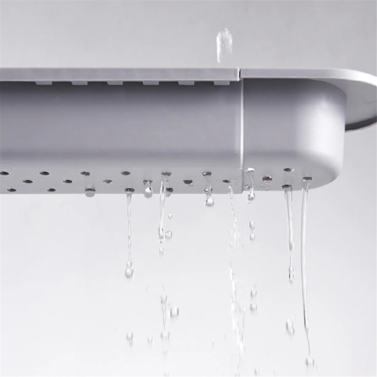 Телескопическая стойка стеллаж для слива хранения раковины полотенец из мыльной