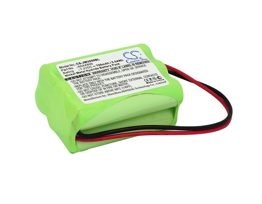 

CS 700mAh / 5.04Wh battery for JAY UTE 050, UTE050 6AAA800