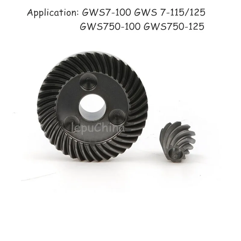 

Gear Set Replacement For BOSCH GWS7-100 GWS 7-115 GWS7-125 GWS750-100/125 Angle Grinder Gear Pinion High Quality Power Tool Part