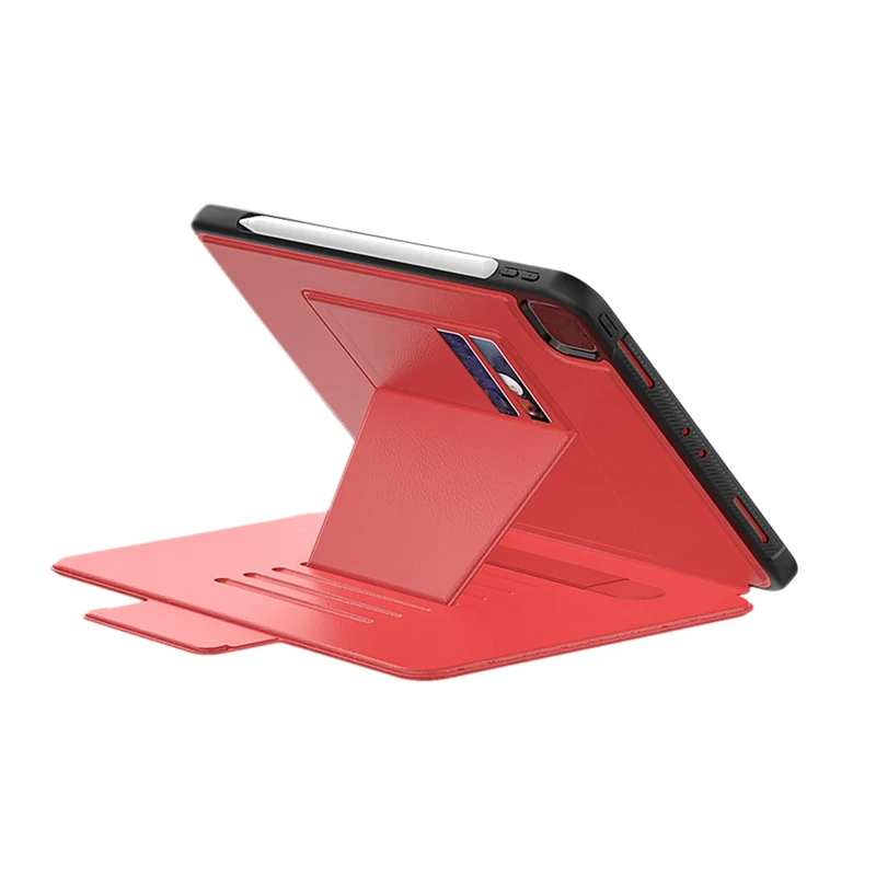 

Чехол для планшета Ipad Pro 11 дюймов, многофункциональный чехол для планшета с откидной крышкой и держателем для ручки (2020)