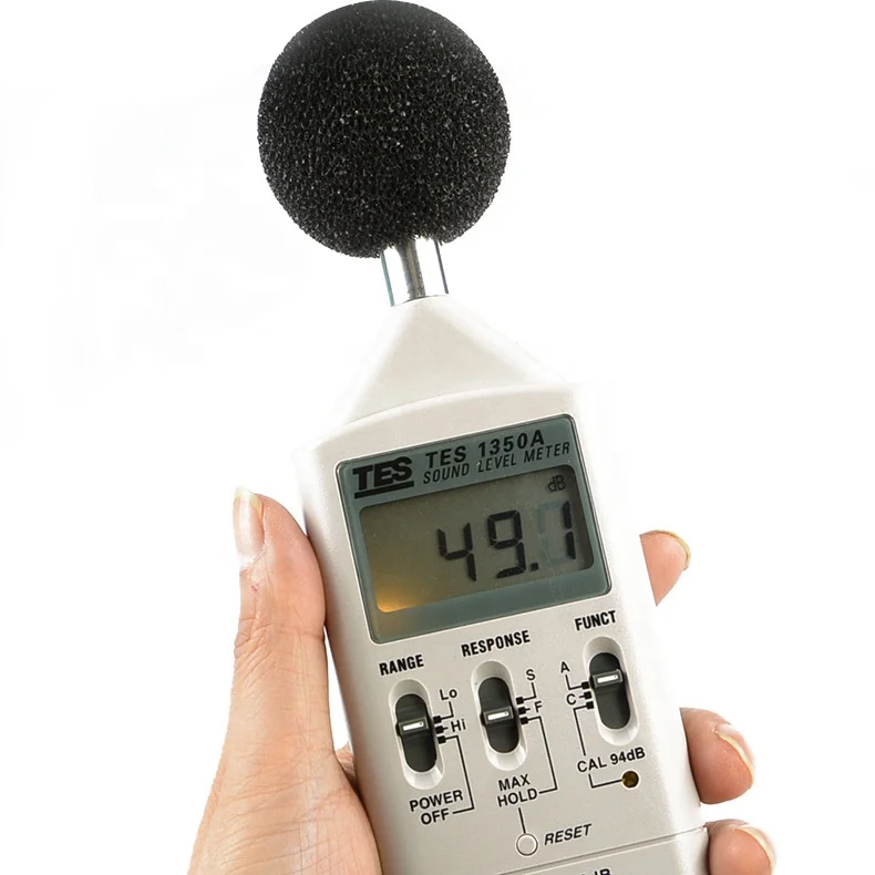 

TES-1350A Sound Meter Frequency Response 30~130dB noise level meter sound level meter