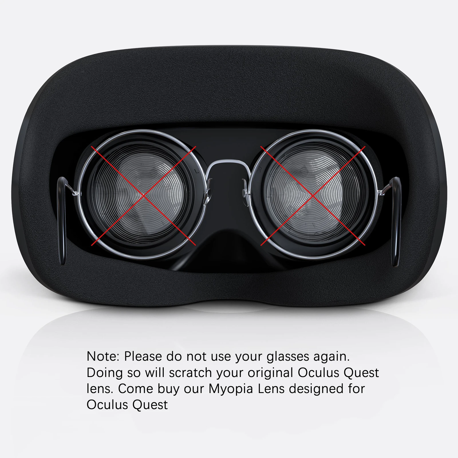VR Glasses Prescription Lenses for Oculus Quest 2 Myopia Lens Magnetic Eyeglass Anti Blue Light Protect The Lens Accessories