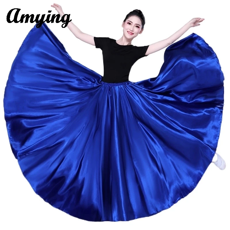 Юбка на 360/540/720 градусов по краю танцевальное платье с открытием для девочек наряд
