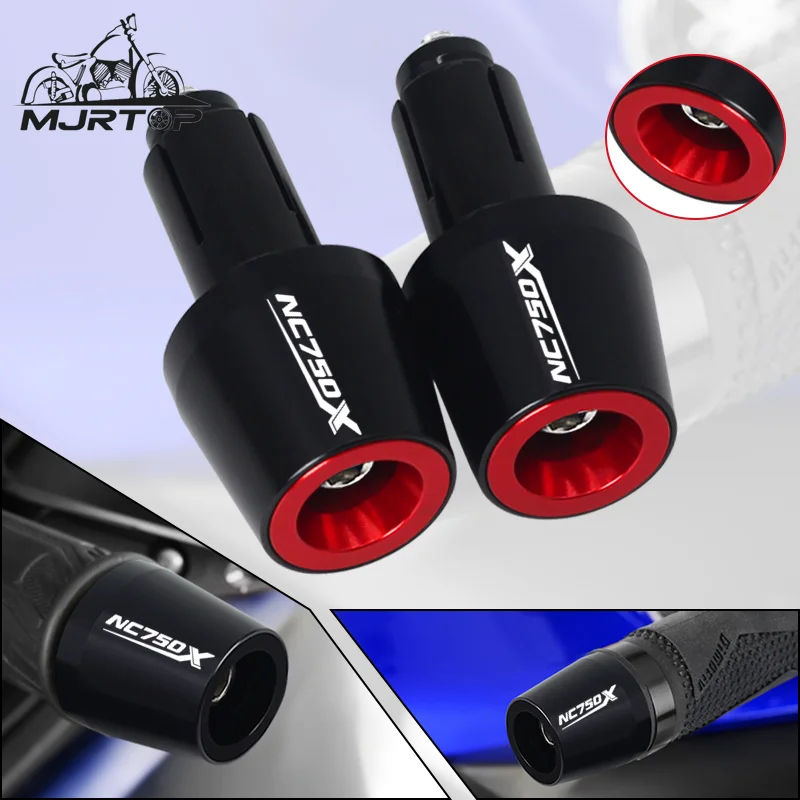 

Universal 7/8" 22mm Motorcycle Handlebar Grips Ends Handle Bar Ends Weights Slider Plugs For Honda NC700X NC750X NC 700X 750X