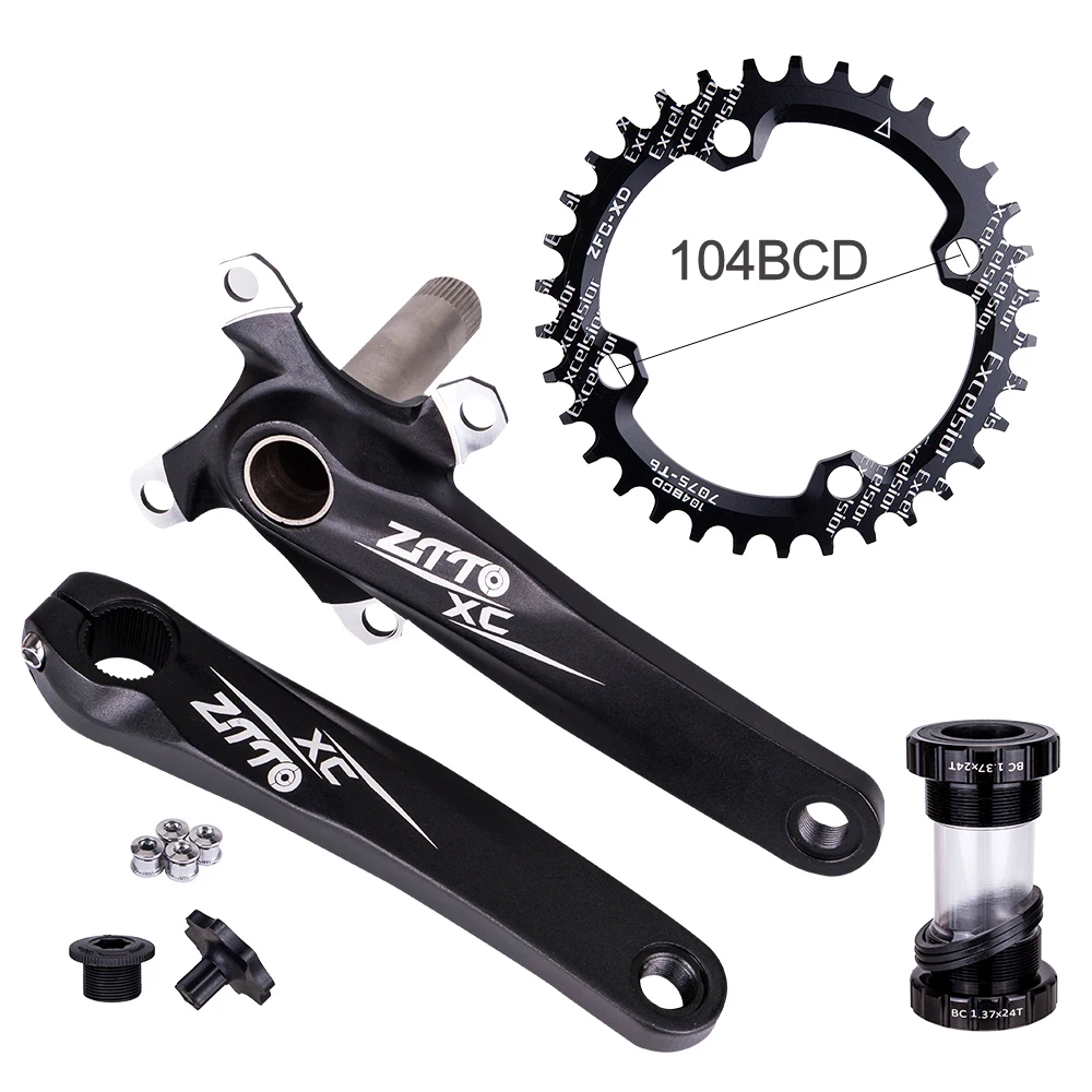 Велосипедный переключатель передач ZTTO MTB 1x1 2 скорости набор 12 s 32 34 36T S цепи 11-46T 11-50T