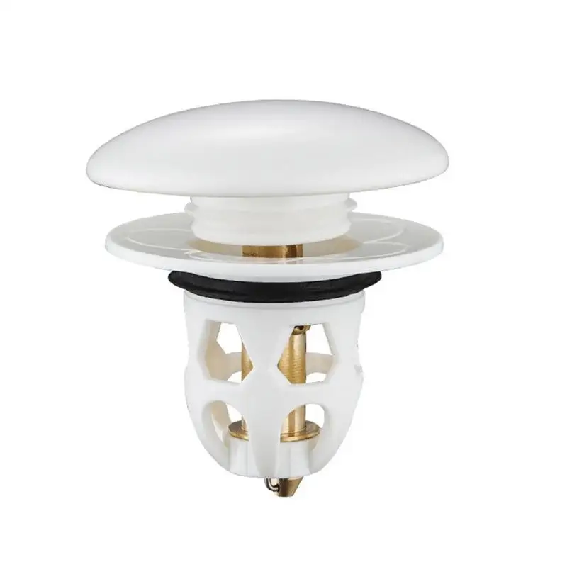 

Стопор для раковины в ванной комнате, стопор для ванны, керамический латунный фильтр с корзиной, стопор для раковины