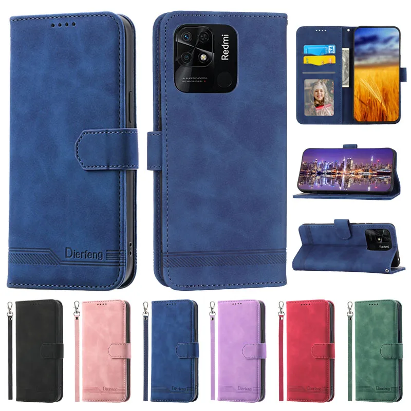 

For Xiaomi Redmi 10C Case Wallet Leather Book Funda for Xiaomi Redmi 10C Cover Redmi10C 10 C Magnetic Flip Phone Cases Coque