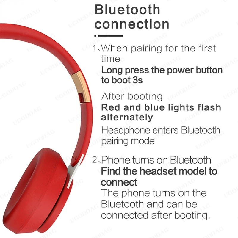 Наушники Bluetooth 5 0 T7 складные с микрофоном для телефона Xiaomi Huawei ПК телевизора |
