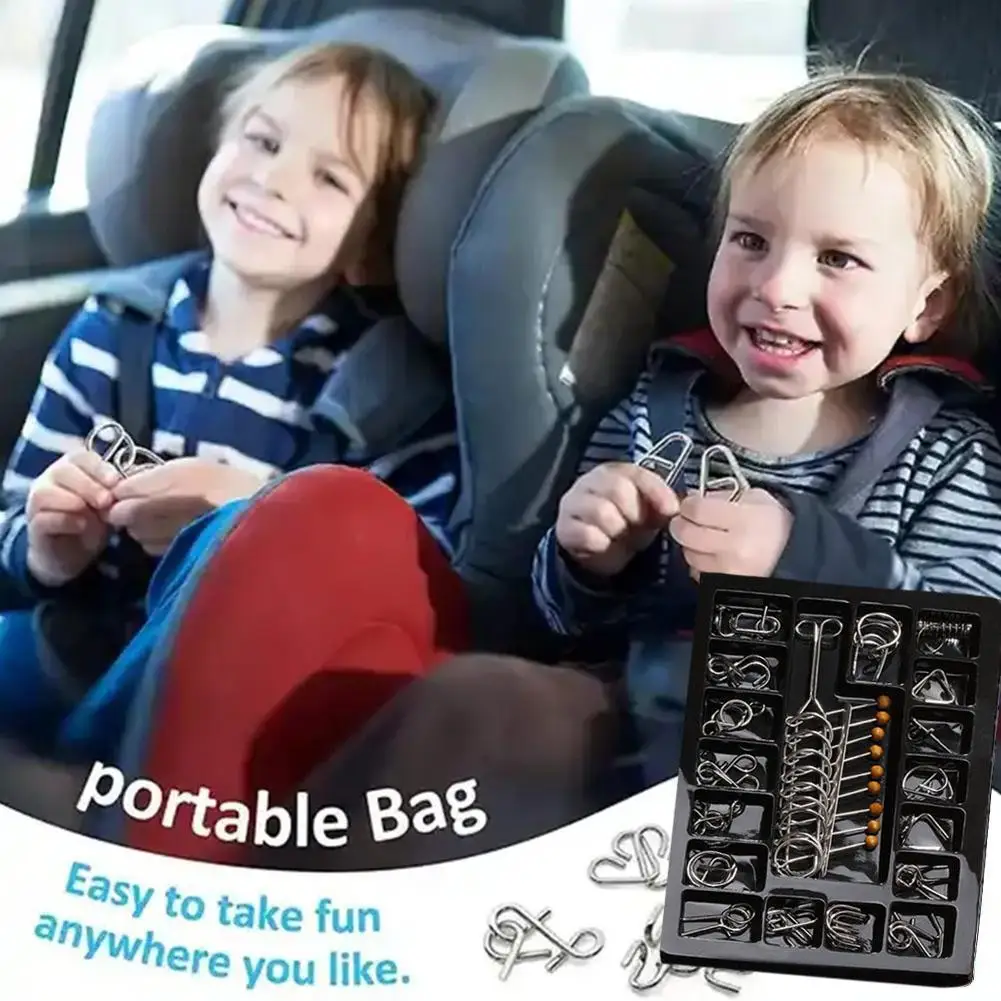 

20/18 шт., металлические 3d-головоломки