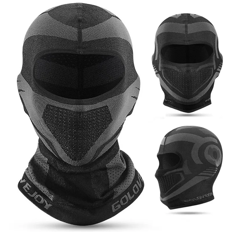 Ветрозащитная полнолицевая маска дышащая мотоциклетная Балаклава подкладка для
