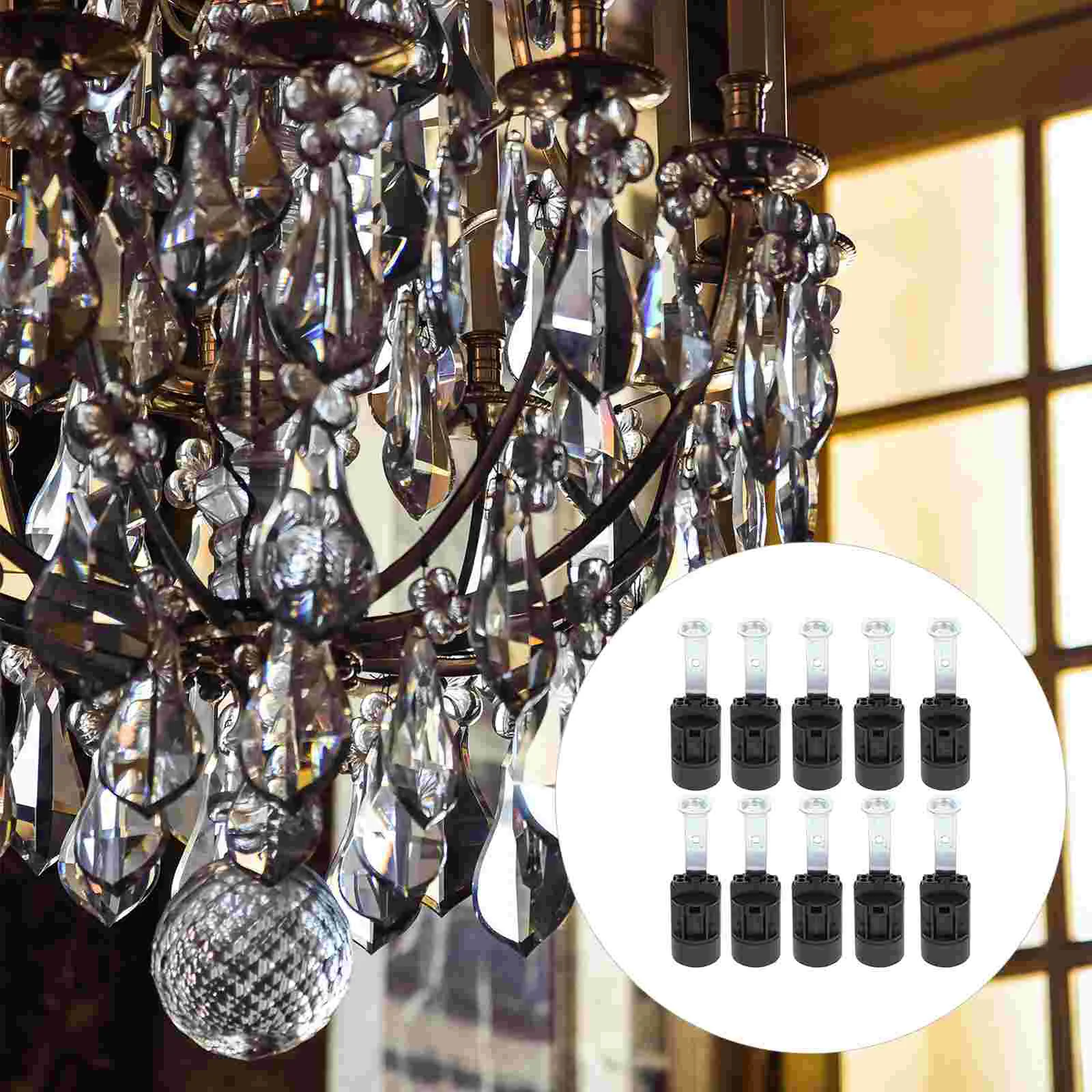 

Chandelier Socket Covers E14 Bracket Lamp Holder Adjustable Base Sockets