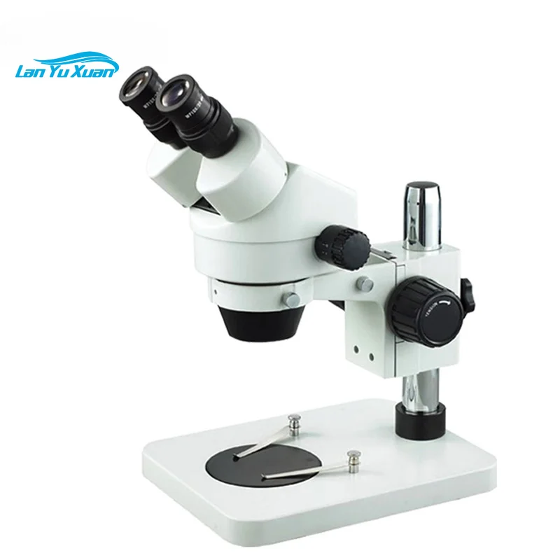 

Stereoscopic stereo microscope binocular zoom long distance 7-45X HD mobile phone repair welding biological anatomy