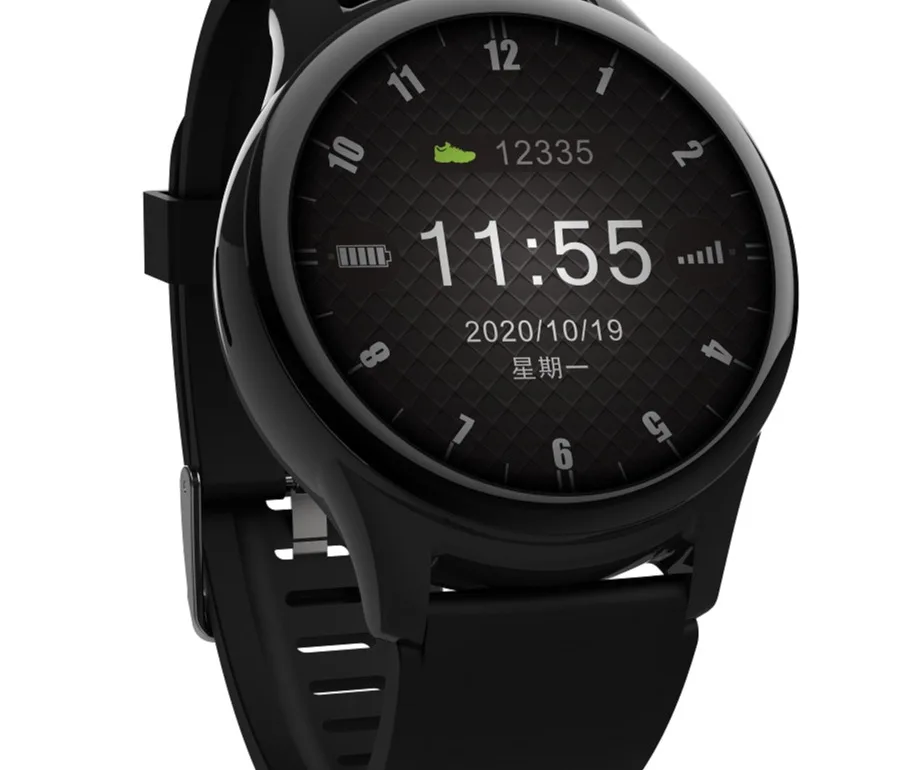 

Elderly GPS Heart Rate Blood Pressure Thermometer and Blood Oxygen Detection Smart Watch