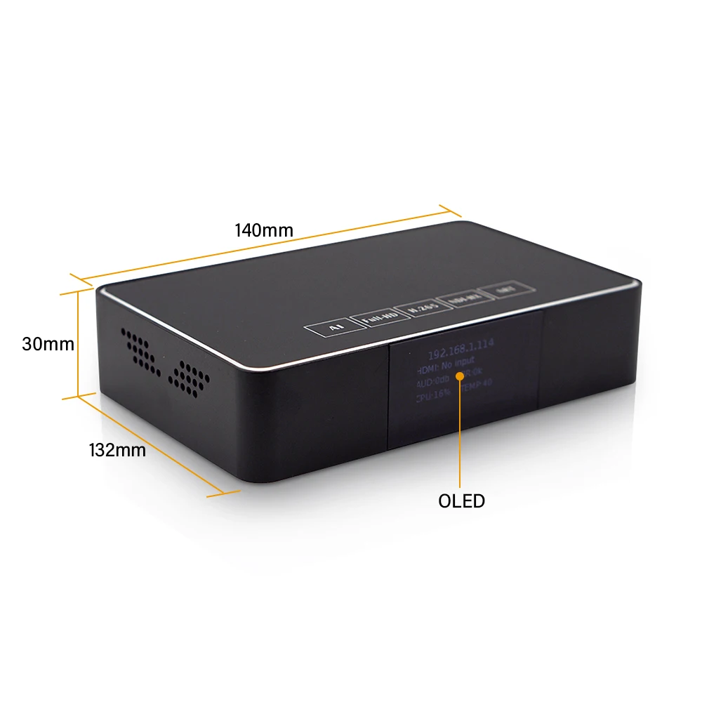 

Link Pi ENC1-V2 NDI license Hisilicon Hi3520DV400 Decoder SR/RTMP/RTSP/ONVIF/HLS Live Broadcast