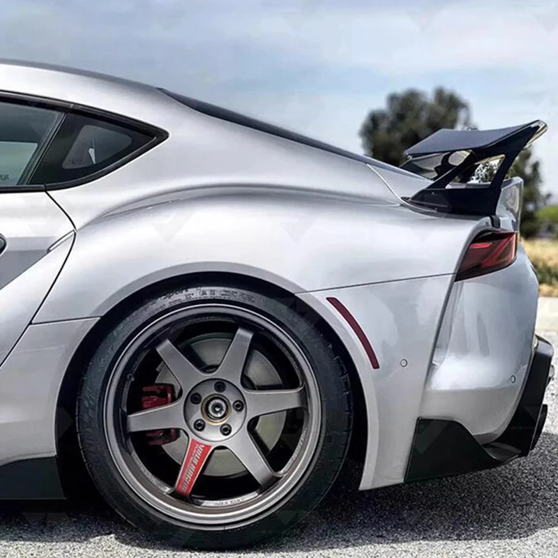 Спойлер из настоящего углеродного волокна для Toyota Supra A90 аксессуары багажника