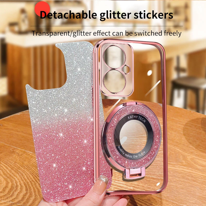 Роскошный мягкий блестящий чехол для Oneplus Nord CE3 противоударный силиконовый