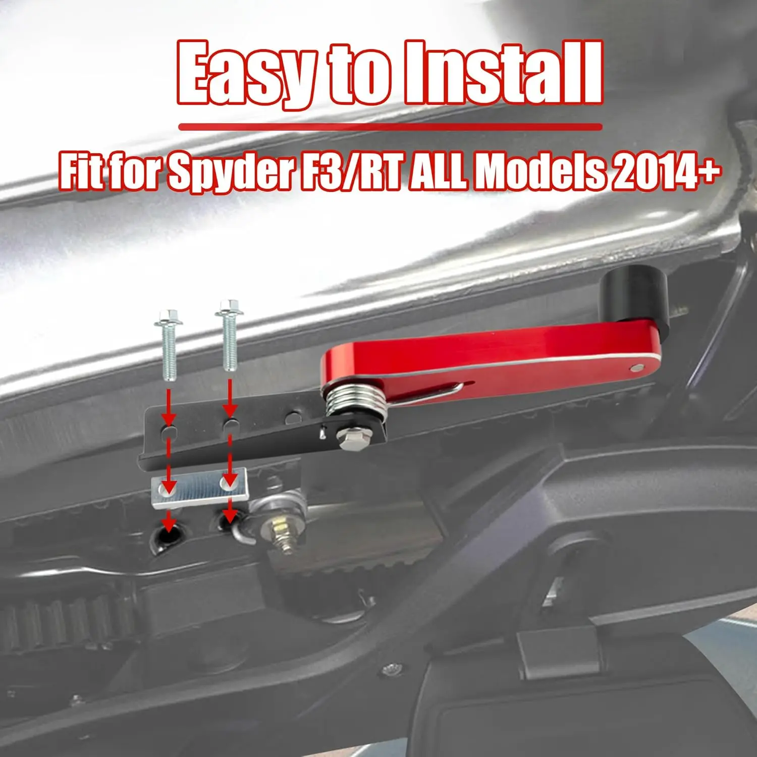 Комплект натяжителя ремня для Can Am Spyder F3 RT 2014-2024 алюминиевый ленточный натяжитель