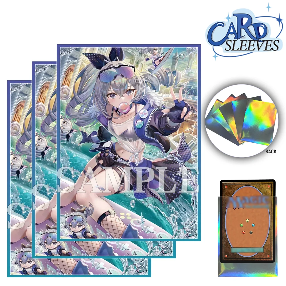 60 шт. голографические рукава для карт 67x92 мм