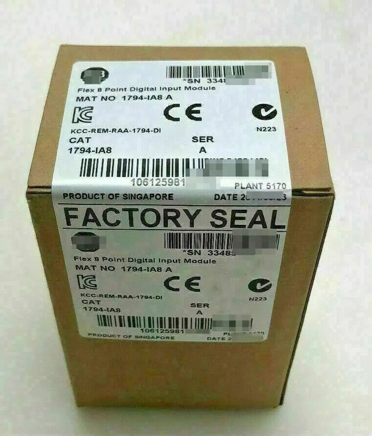 

New Factory Sealed 1794-IA8 SER A Flex 8 Point Digital Input Module 1794IA8