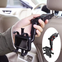 universal 360%c2%b0 car rearview mirror mount stand holder cradle for cell phone gps car rear view mirror holder
