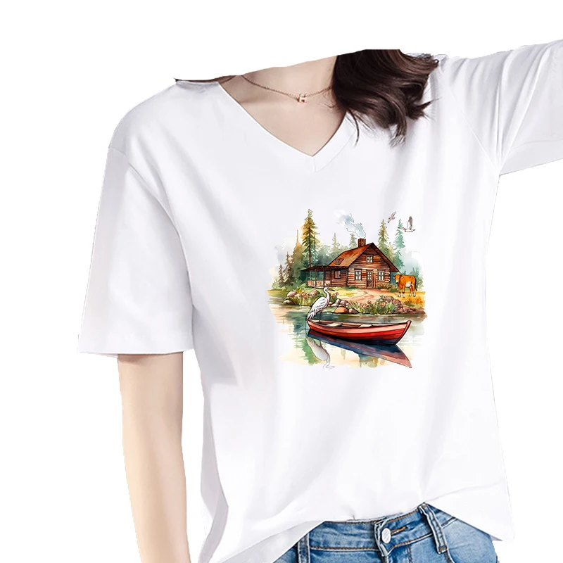 Креативные цветные чернильные Стикеры для теплопередачи в стиле ретро