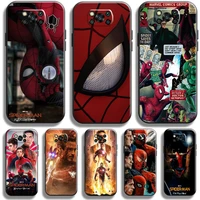 avengers iron man spiderman for xiaomi poco x3 pro x3 nfc x3 gt phone case coque silicone cover back black funda soft