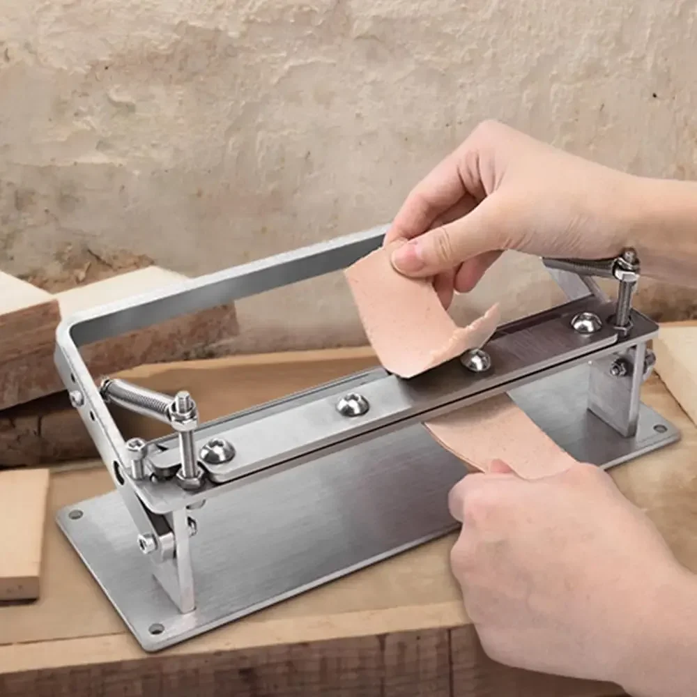 Ручная машина для пилинга кожи из нержавеющей стали и воловьей портативный