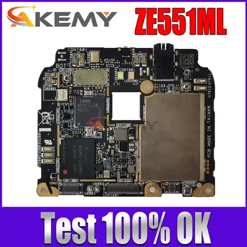 Материнская плата Akemy для ASUS ZenFone 2 ZE551ML, материнская плата 2 Гб ОЗУ, процессор Z3560, логическая плата, схемы, комплекты аксессуаров