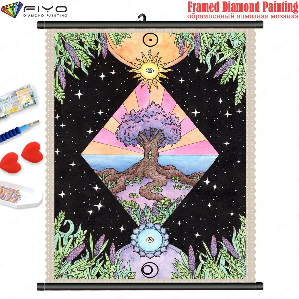 

Алмазная живопись 5D "сделай сам", фэнтези, планер, вышивка мозаикой с рамкой, наборы для вышивки крестиком, домашний декор, ручная работа