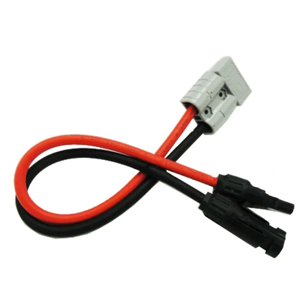 1PC 50A Connector Waterproof 50 AMP Plug To Solar Panel Cable Y Adaptor Connector