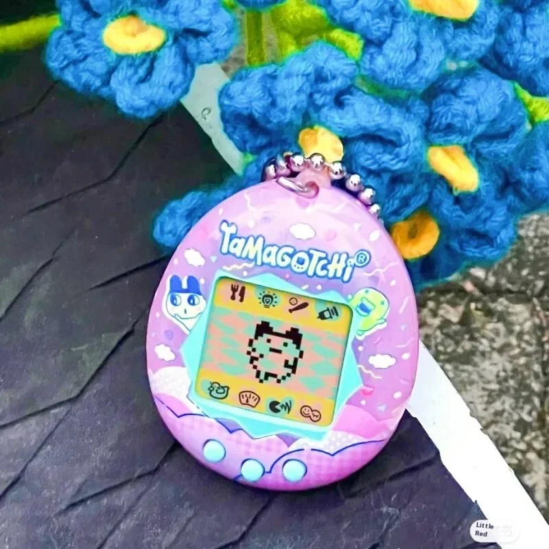 Подлинная серия репродукции Bandai Tamagotchi Yuanzu подвеска в виде машины электронные