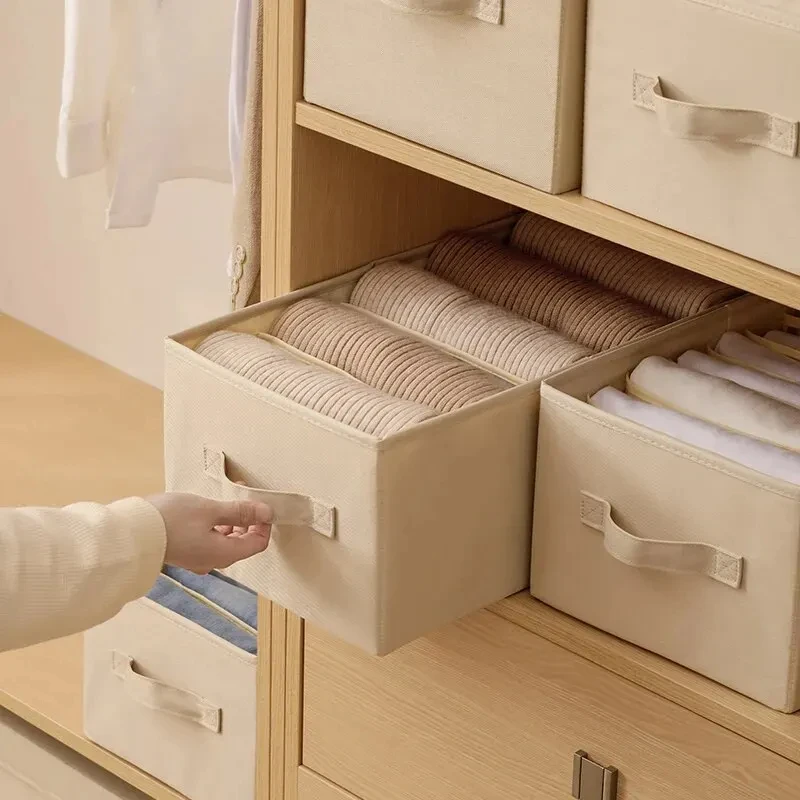 Складной Моющийся Органайзер Для Гардероба Разделители Ящиков Одежды Нижнего