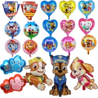 paw patrol balloon childrens birthday party decorations holiday event decorations chase skye marshall rubble zuma balloons toys