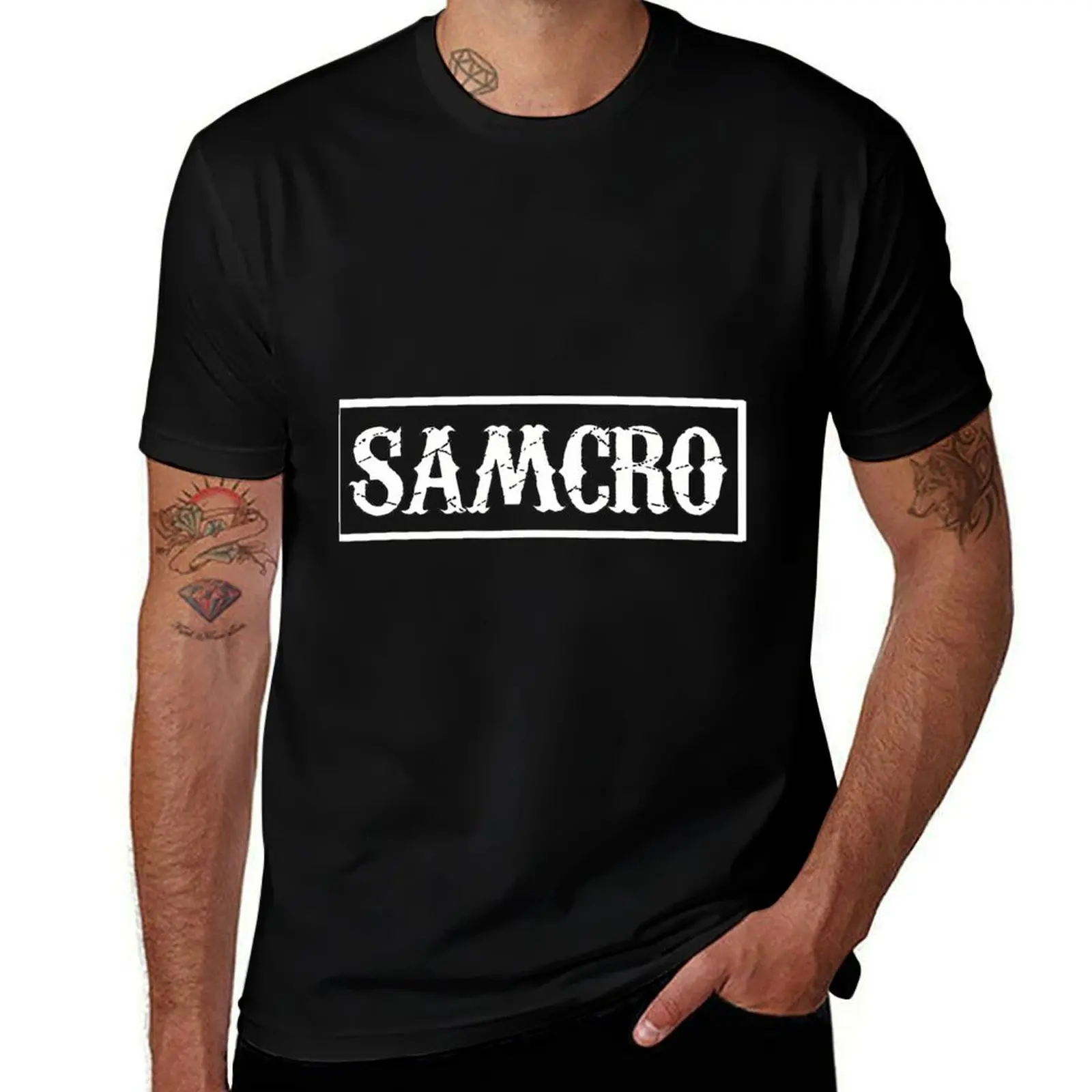 Фото Футболка SAMCRO: Повседневная рабочая футболка в стиле utility №1