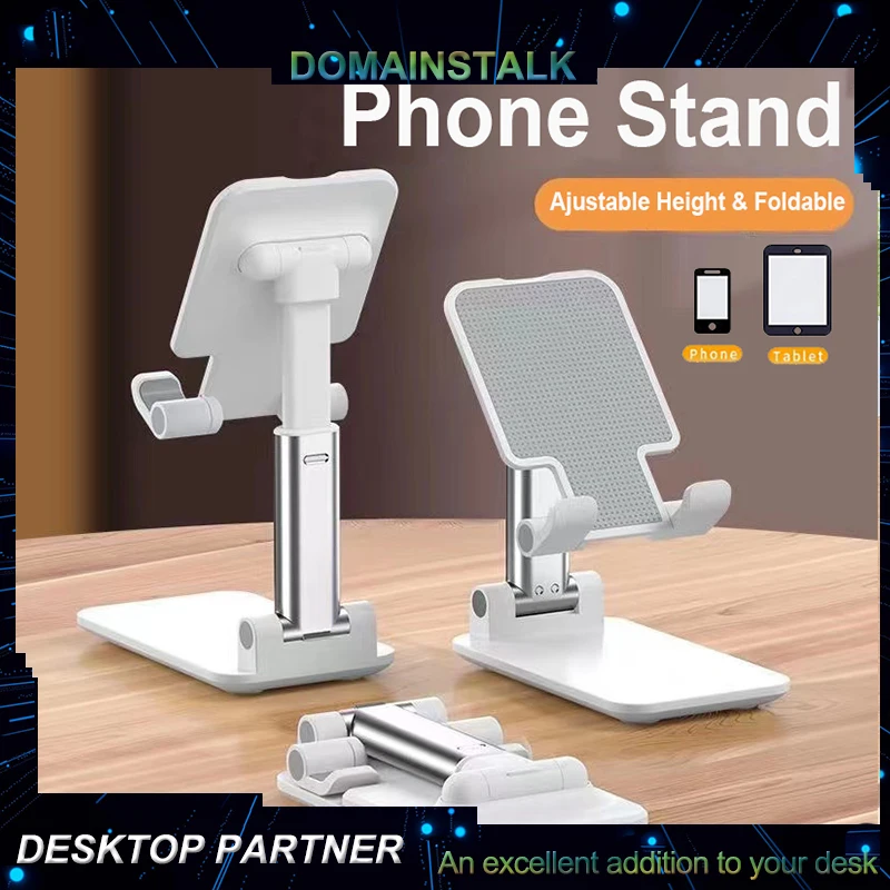 

Регулируемая высота Подставка для планшета настольная Складная подставка для смартфона стенд Противоскользящий кронштейн для поддержки т...