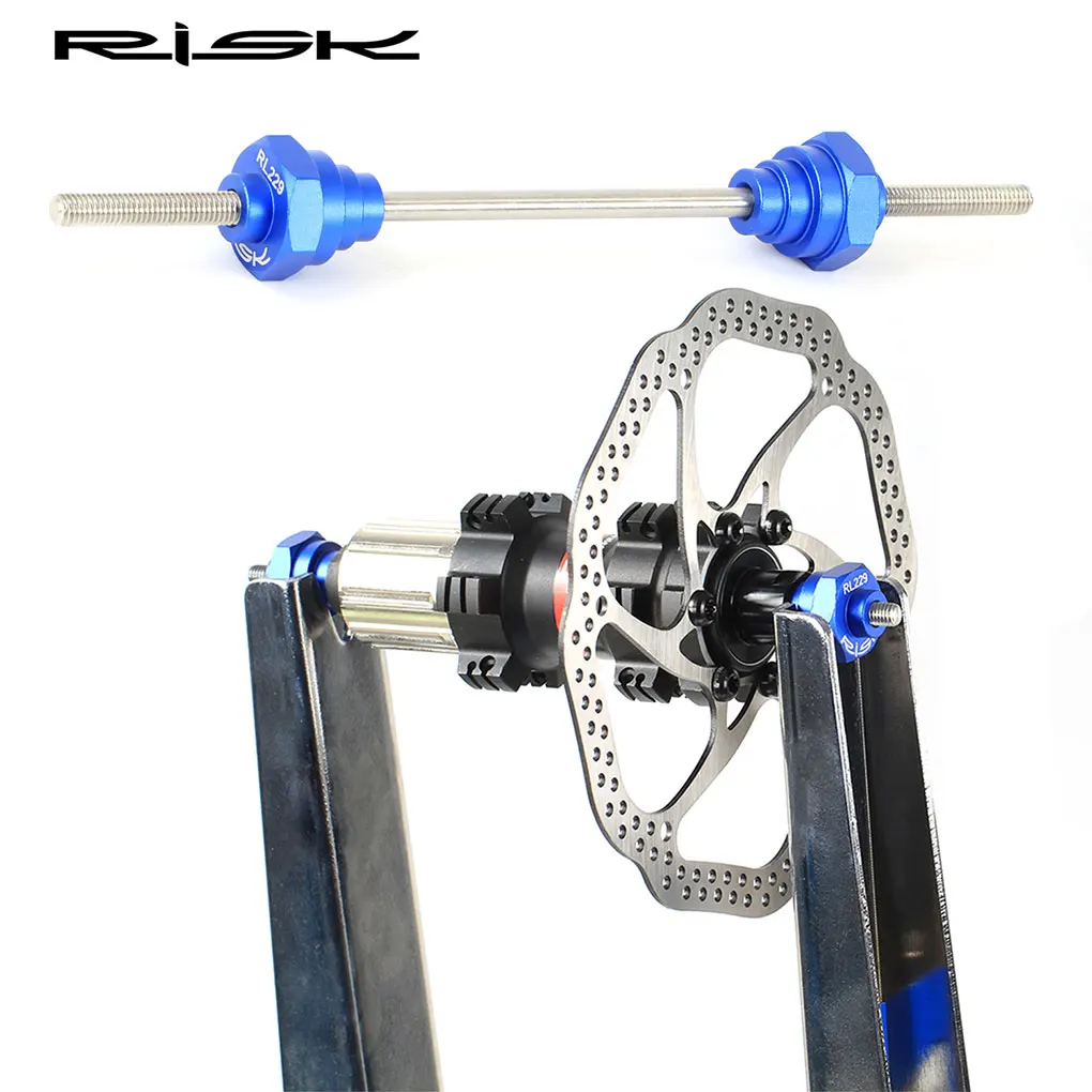 

RISK Bike Hub Thru Axles Adaptor Wheel Truing Tuning Stands Lightweight Wear-resistant Hub Repair Tool for Maintenance Tool