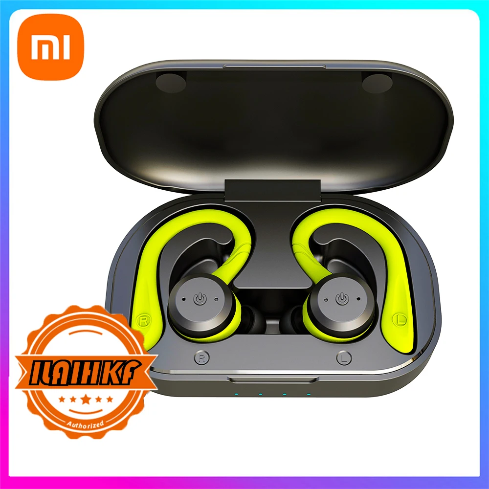 Xiaomi Auriculares inalámbricos con Bluetooth Sonido de alta fidelidad Estéreo Gancho para la oreja Auriculares deportivos para correr con micrófono Beats Fit Pro