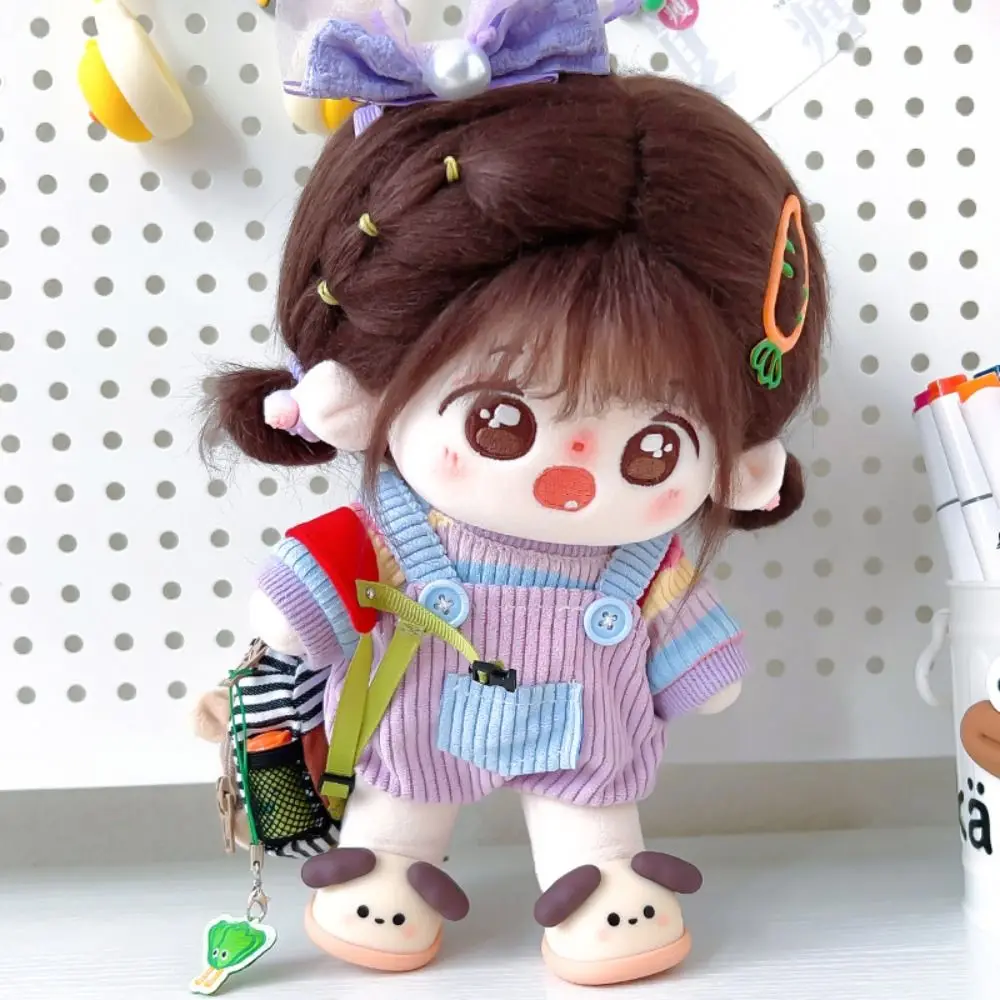 Одевание 20 см хлопковая кукольная одежда Радужный костюм комбинезон для куклы