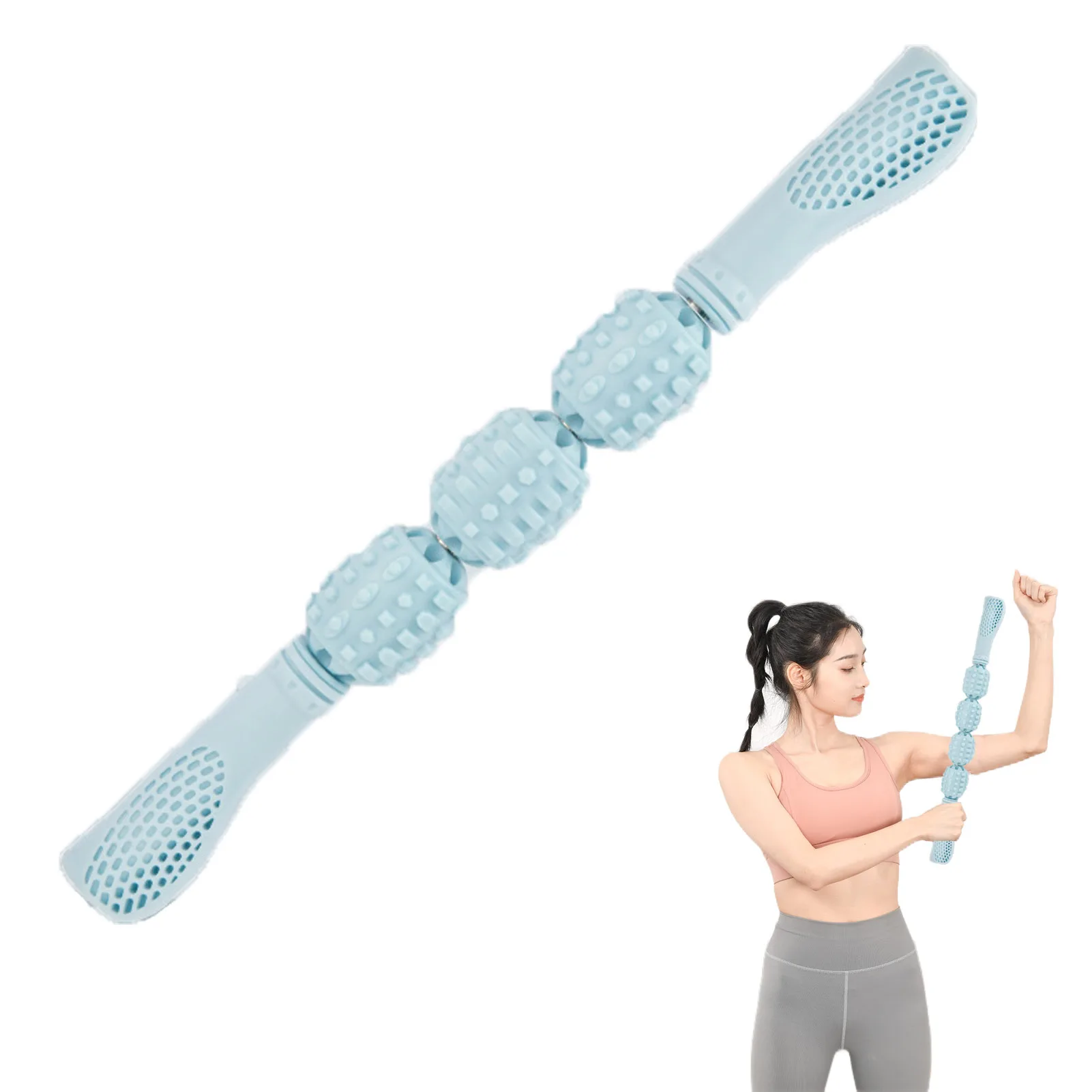 

Massage Stick Rolling Massage Stick Manual Massager Roller Trigger Point Massager Stick For Stiffness And Sore Muscles Eliminate