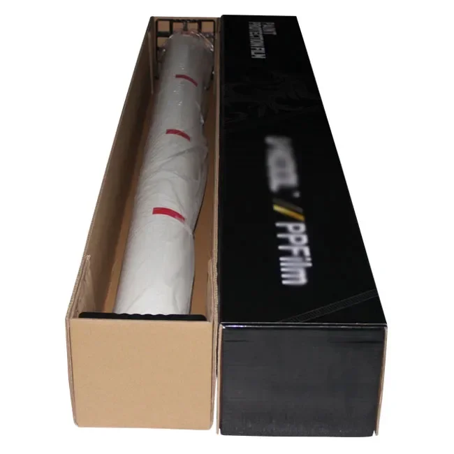 Самоклеящаяся прозрачная 3-слойная растягивающаяся пленка для автомобиля TPU PPF